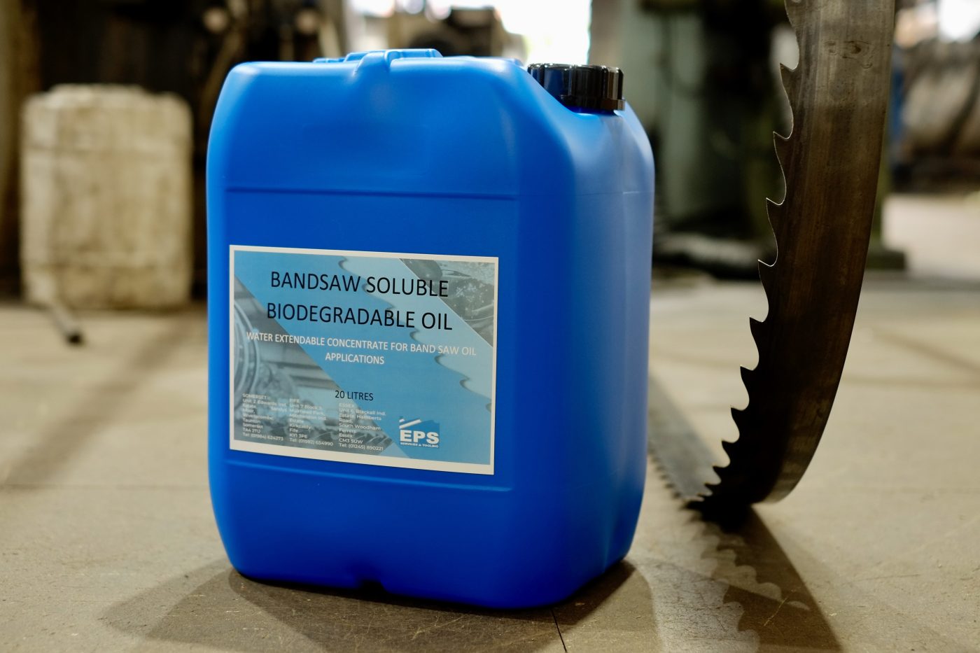 Bandsaw Soluble Biodegradable Oil 5ltr, 20ltr & 205ltr Prices in VAT