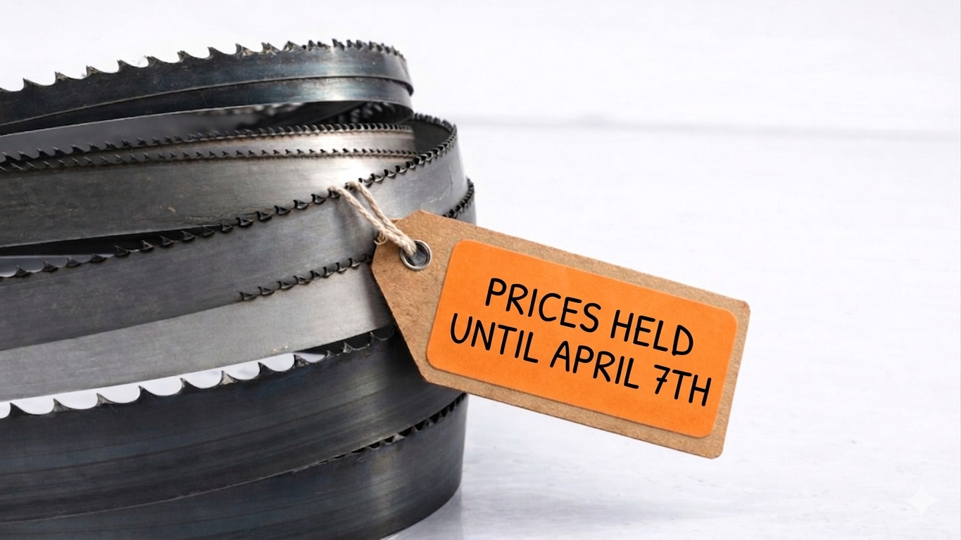 Bandsaw blades and sharpening services by EPS Services & Tooling